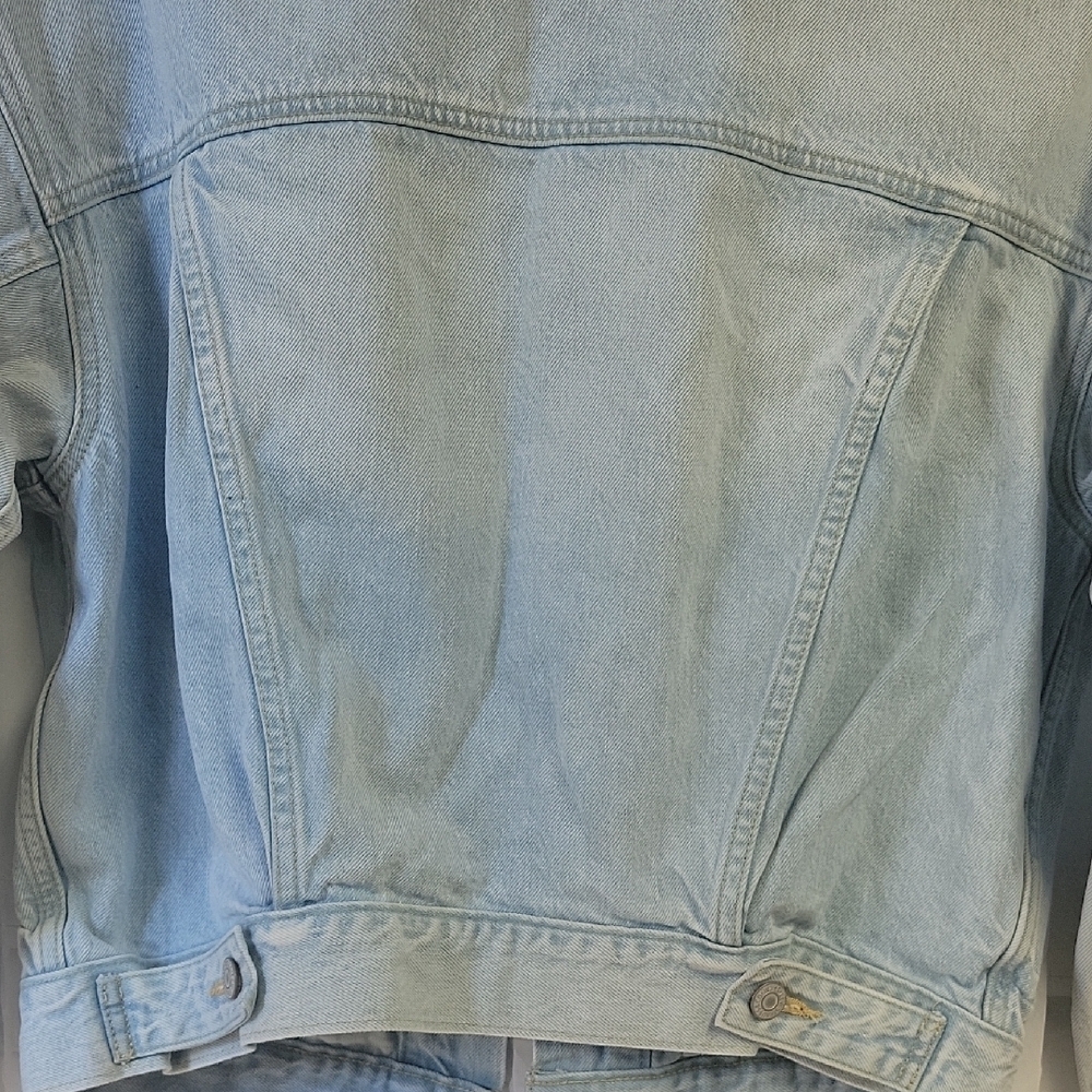 LEVI'S VINTAGE Light Blue Denim Jacket SIZE XS - Picture 9 of 12